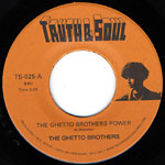 The Ghetto Brothers - The Ghetto Brothers Power 7" Single